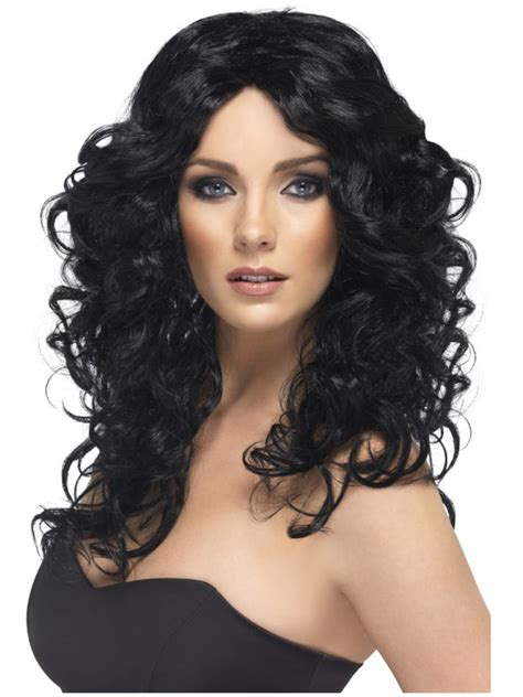 curly hair wig costume